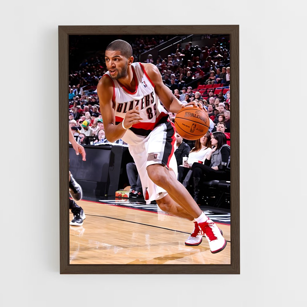 Poster Nicolas batum – affiche Basketball (vue 5)
